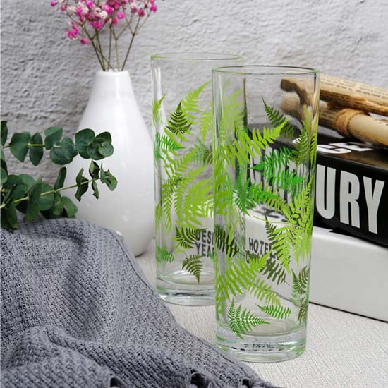 decal for glass cup, 6oz clear, mug