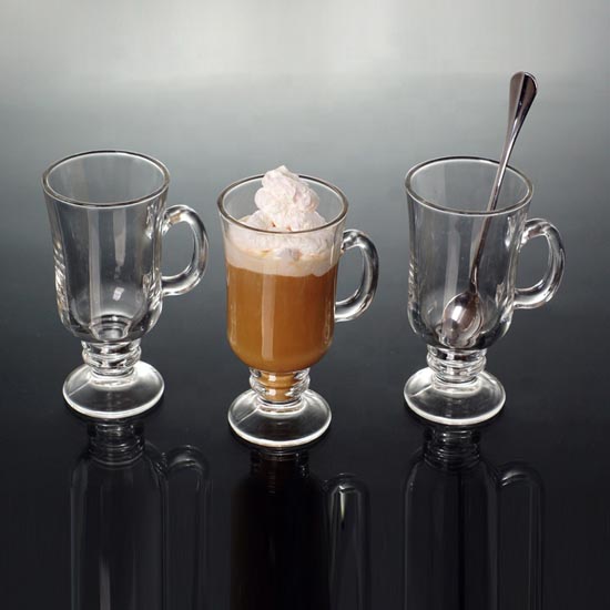 coffee glass latte cup set for sale