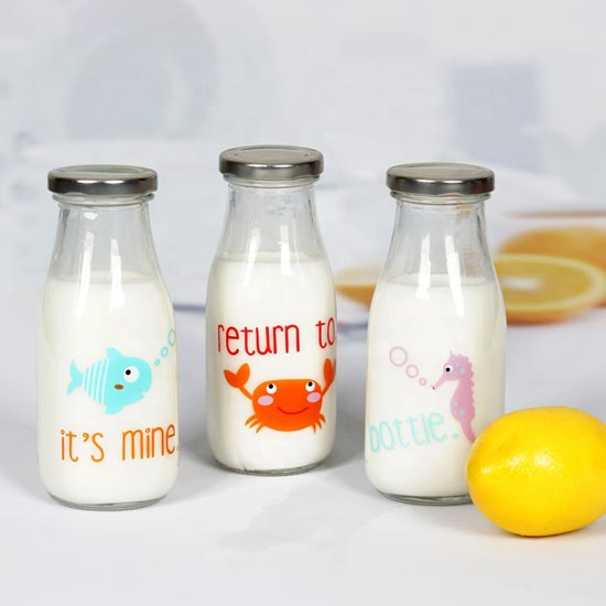 glass bottle for milk
